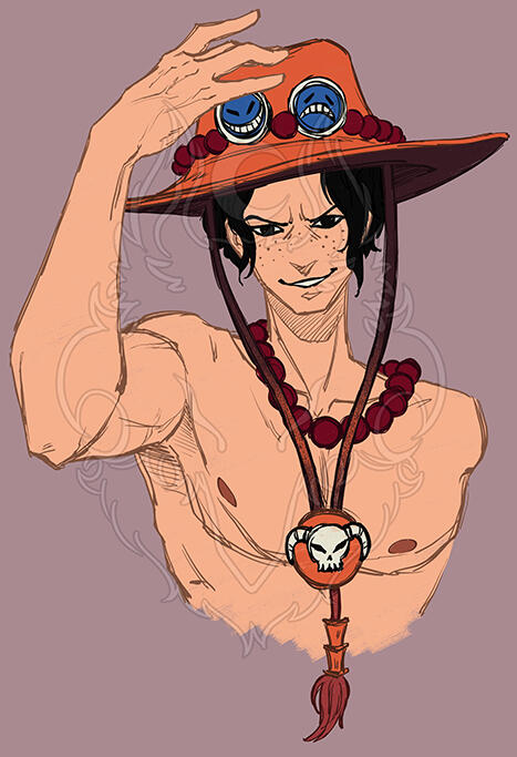 fanart, clean sketch flat colors