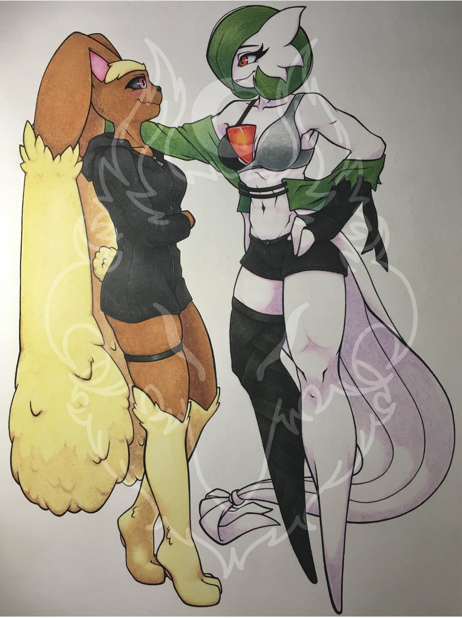 fanart (RilexLenov on twitter), colored pencils